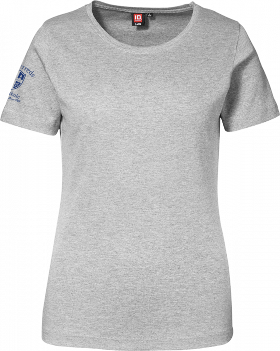 ID - Oe T-Shirt 2019/20 Pige - Grå Melange